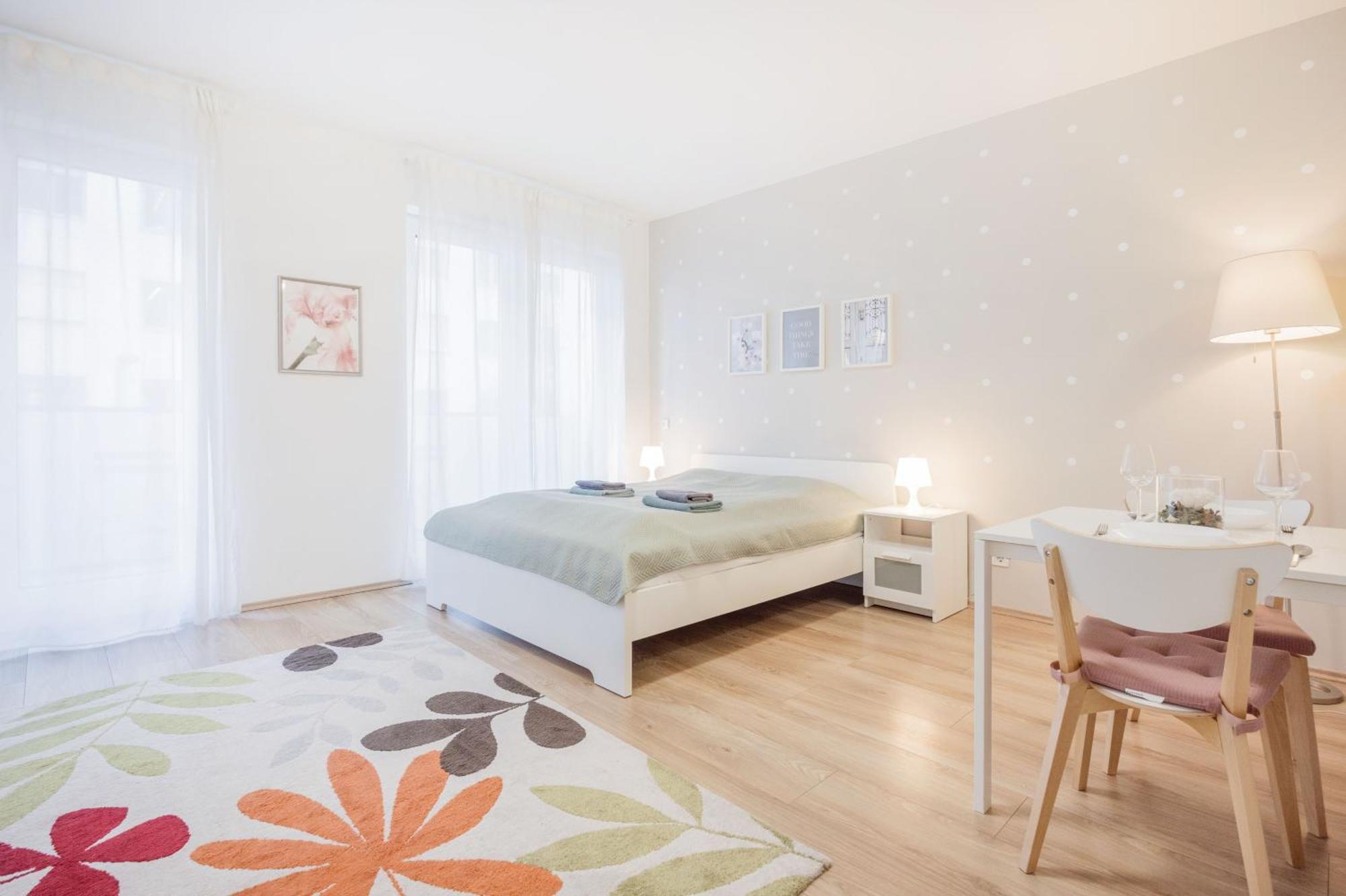 Apartmán The Chic Crib With Balcony *